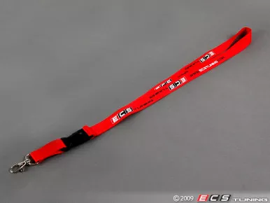 ECS Lanyard – Red